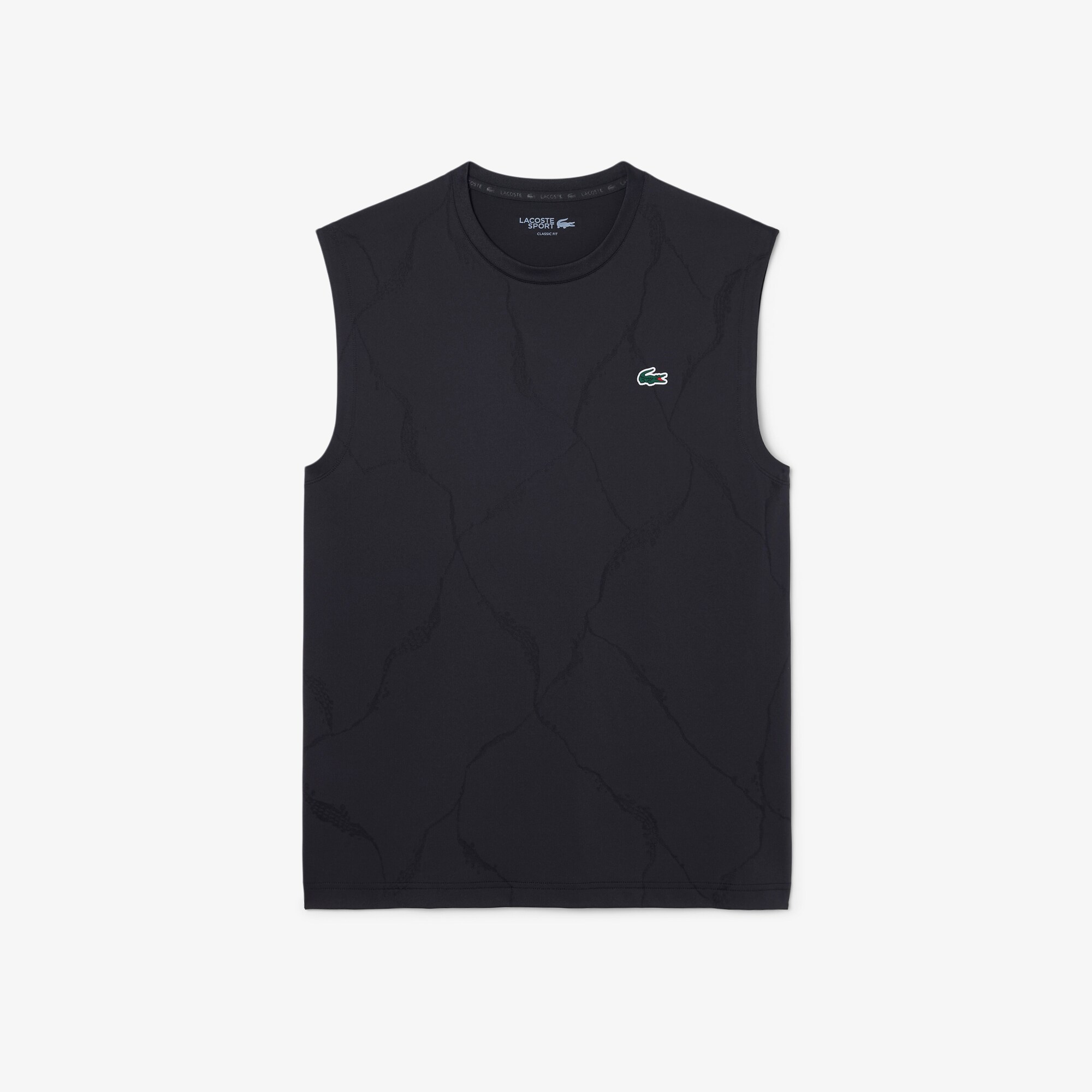 Ultra Dry Crocodile Jacquard Tennis Tank Top image number 3