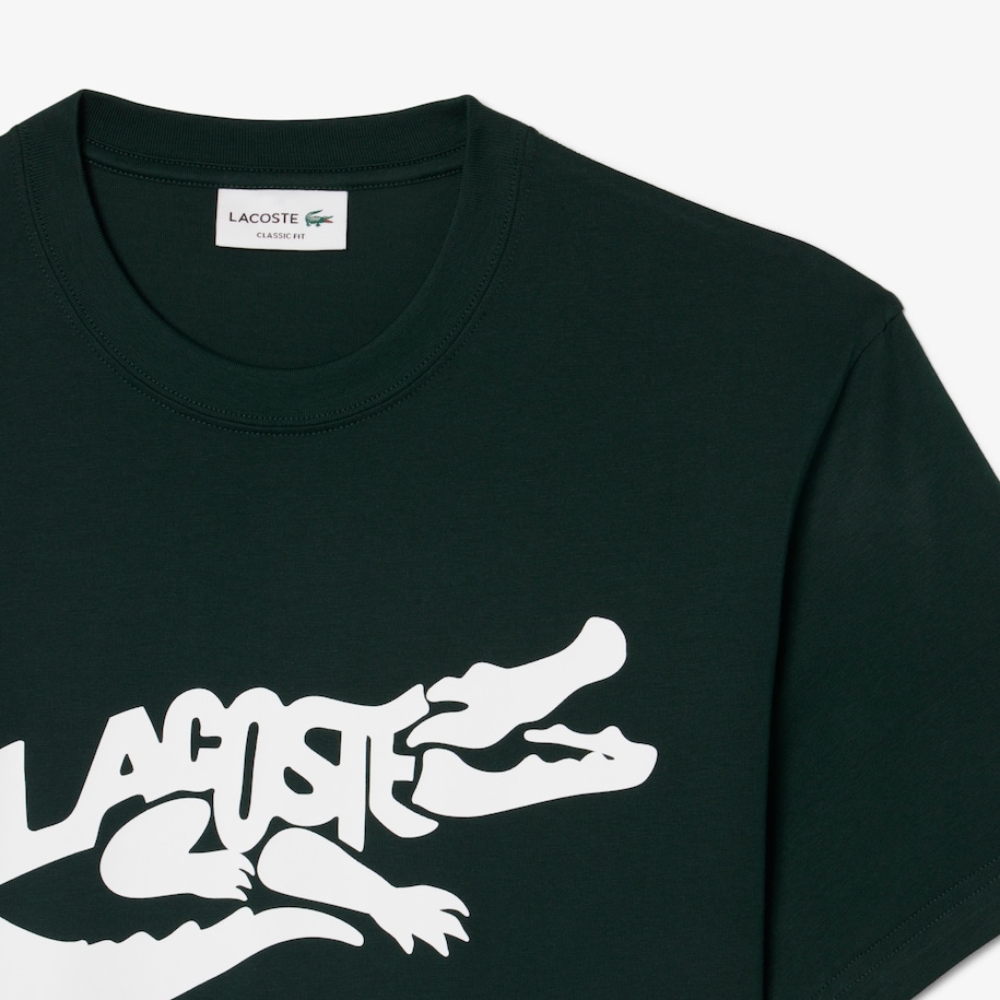 Classic Fit Printed Cotton T-shirt image number 4