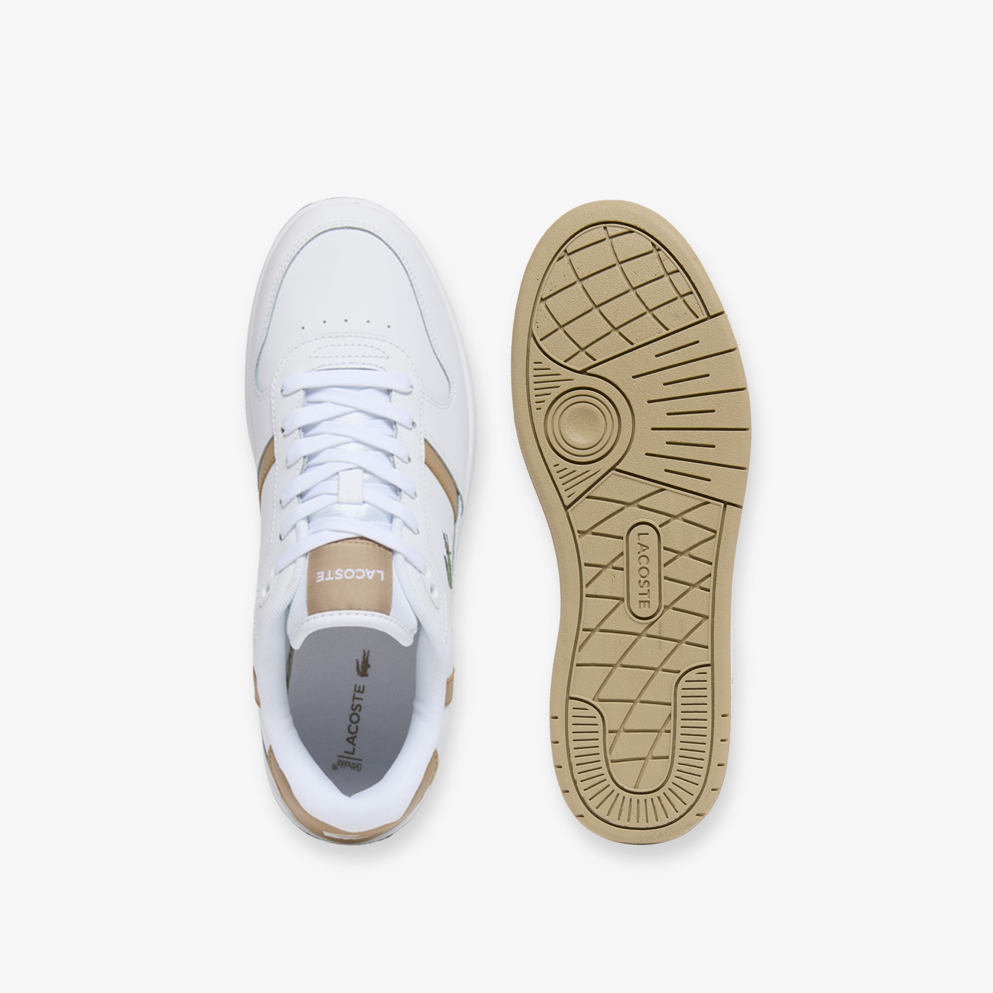 Men's T-Clip Set Leather Sneakers image number 3