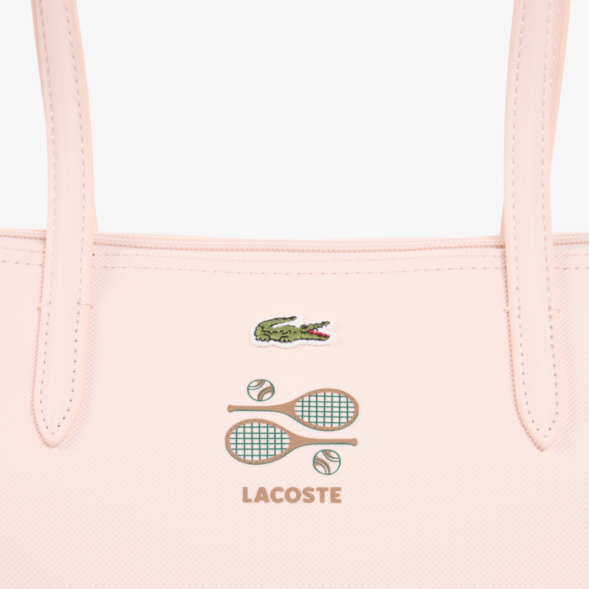 Large Lacoste L.12.12 Concept Petit Piqu&eacute; Tote image number 4