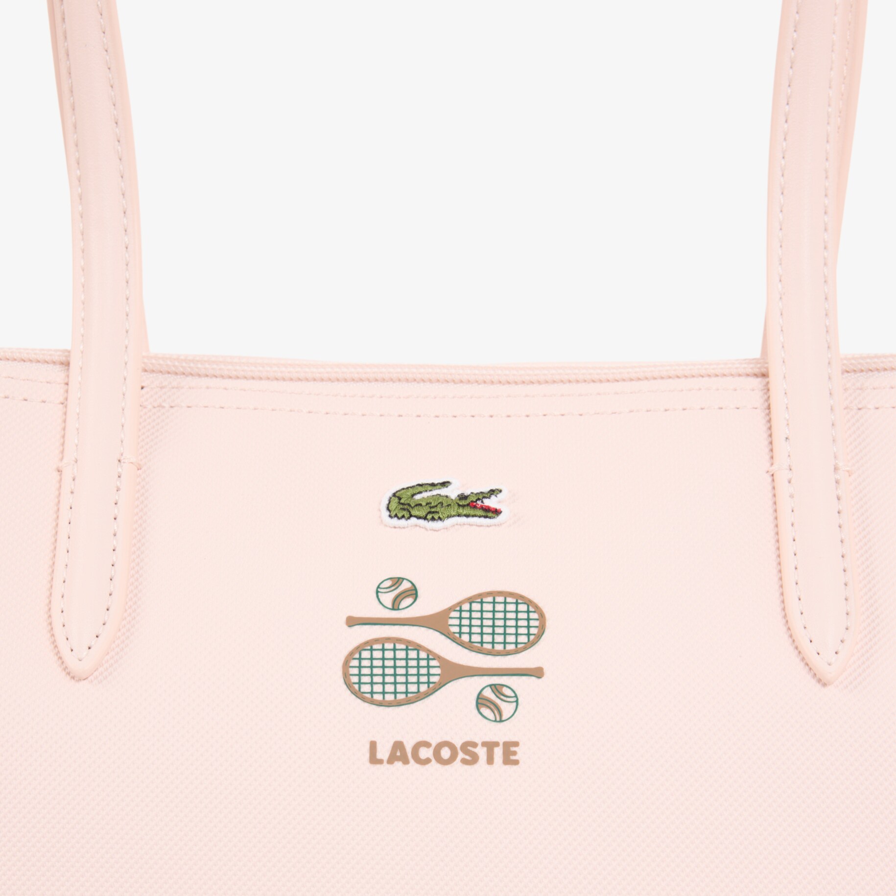 Large Lacoste L.12.12 Concept Petit Piqu&eacute; Tote image number 4