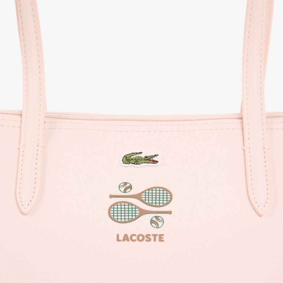 Large Lacoste L.12.12 Concept Petit Piqu&eacute; Tote image number 4