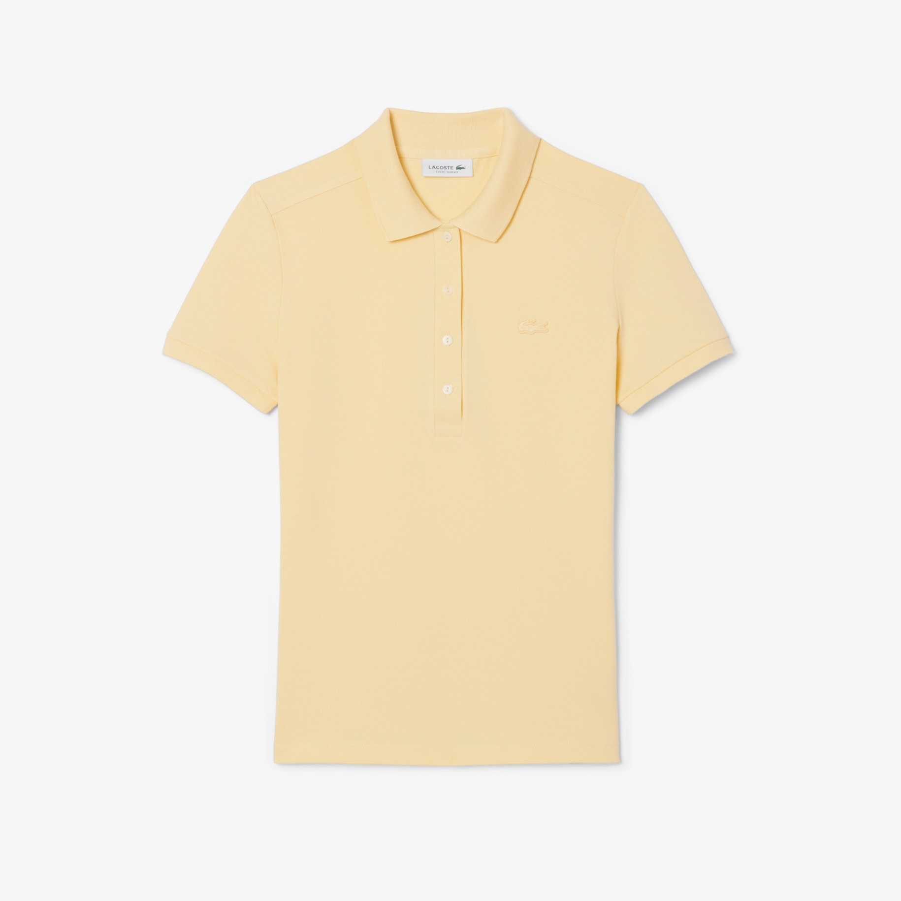 L.12.D Slim Fit Stretch Mini Piqué Polo Shirt image number 3