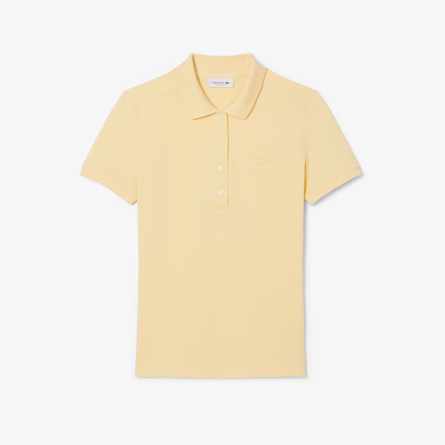 L.12.D Slim Fit Stretch Mini Piqué Polo Shirt image number 3