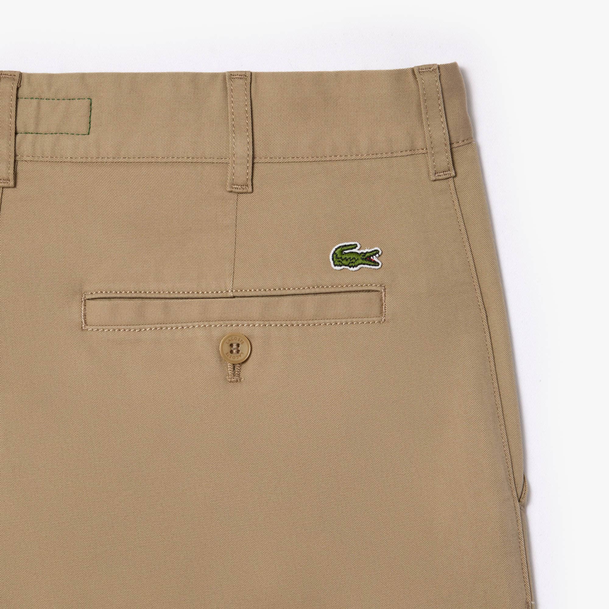 Slim Fit Stretch Cotton Pants image number 2
