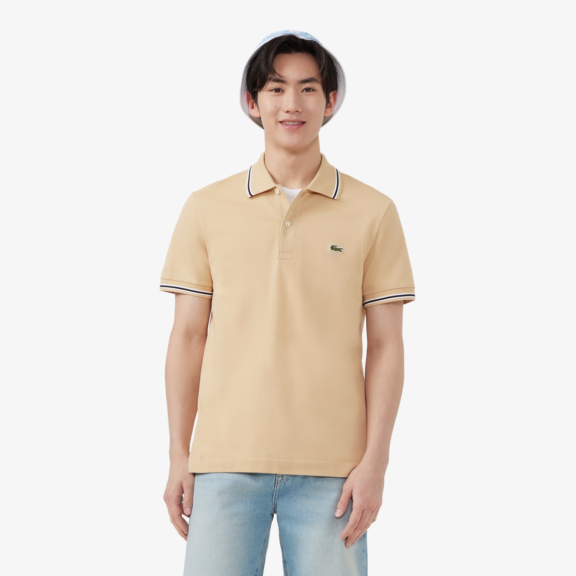 Regular Fit L.12.12 Petit Piqu&eacute; Polo Shirt image number 0