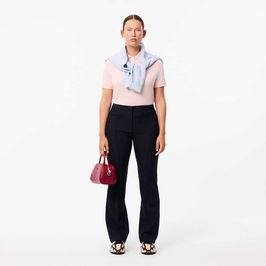 Women's Lacoste Regular Fit Soft Cotton Petit Piqué Polo Shirt image number 9