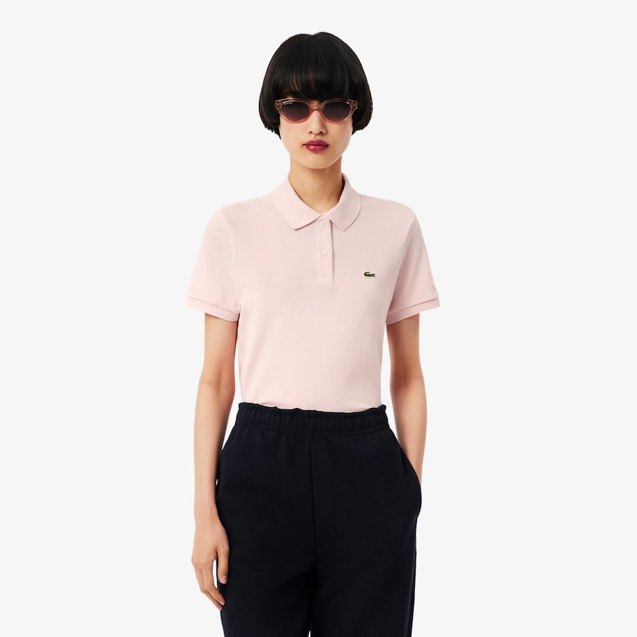 Women's Lacoste Regular Fit Soft Cotton Petit Piqué Polo Shirt image number 0