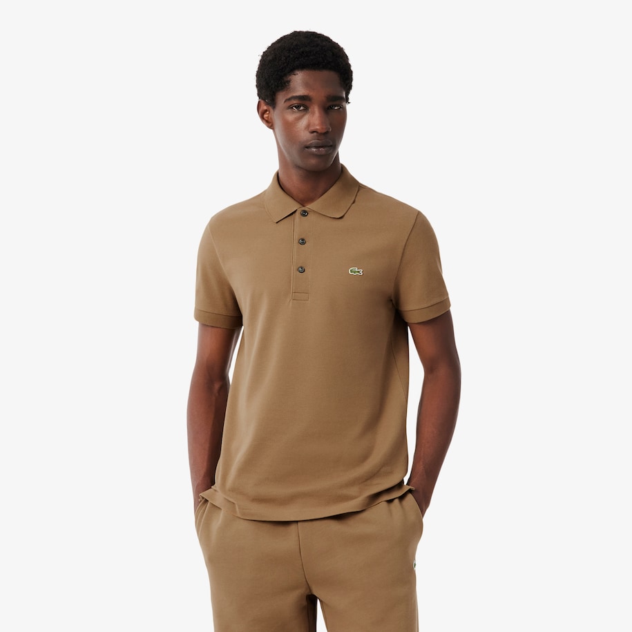 Slim Fit Stretch Mini Piqu&eacute; Polo Shirt image number 0