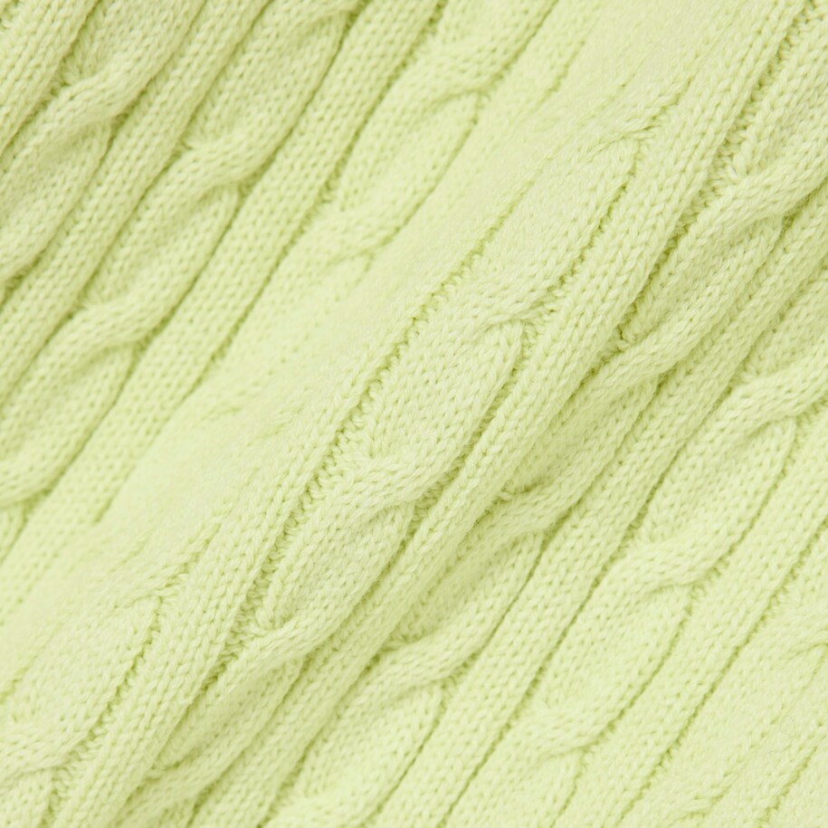 Short Sleeved Cable Knit Sweater image number 5