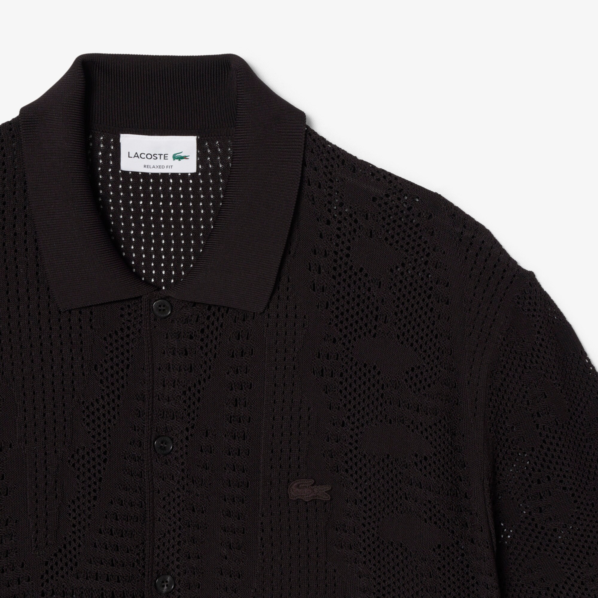 Lacy Knit Crocodile Shirt image number 4