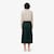 Long Asymmetric Pleated Jersey Skirt image number 2