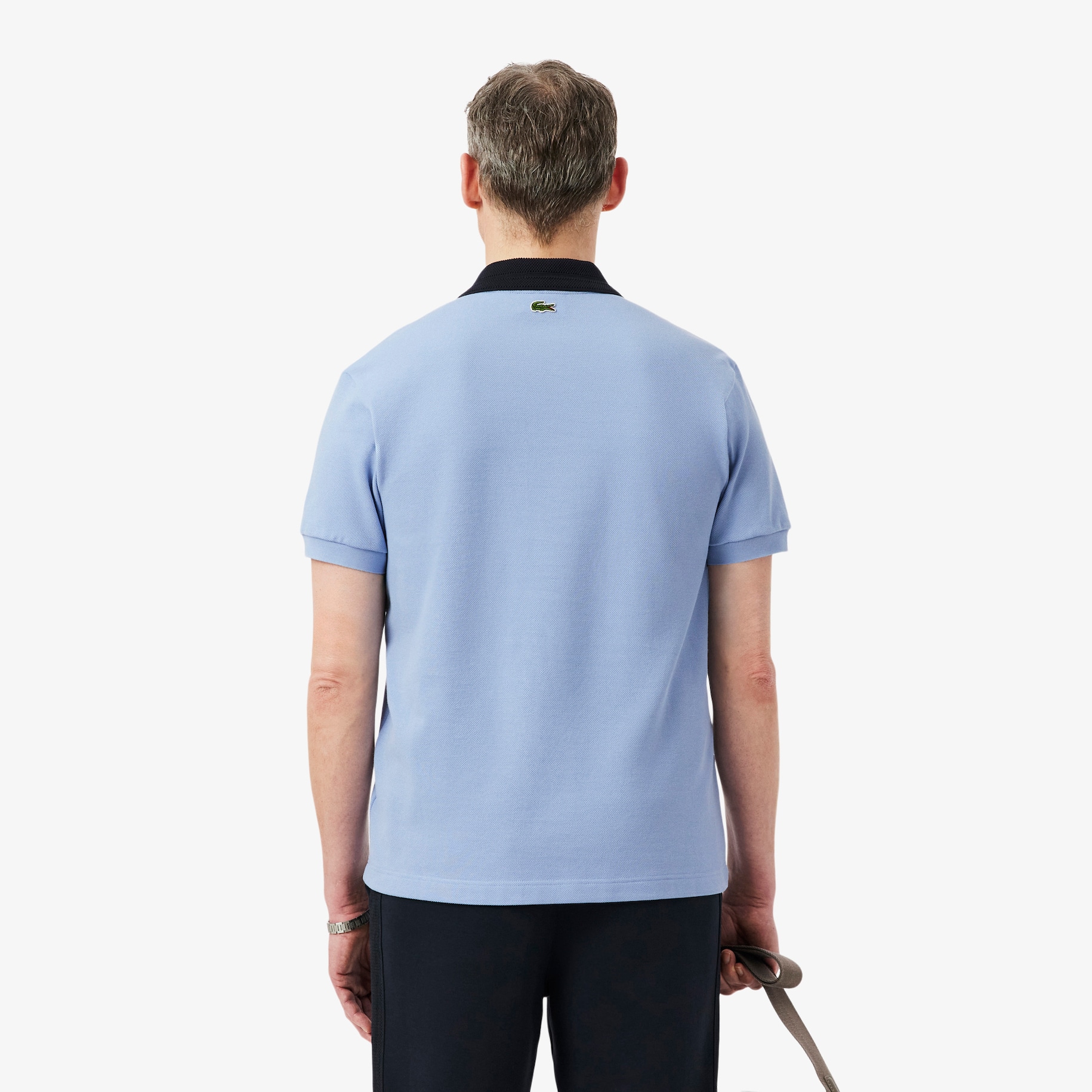 French Made Classic Fit Badge Polo Shirt image number 2