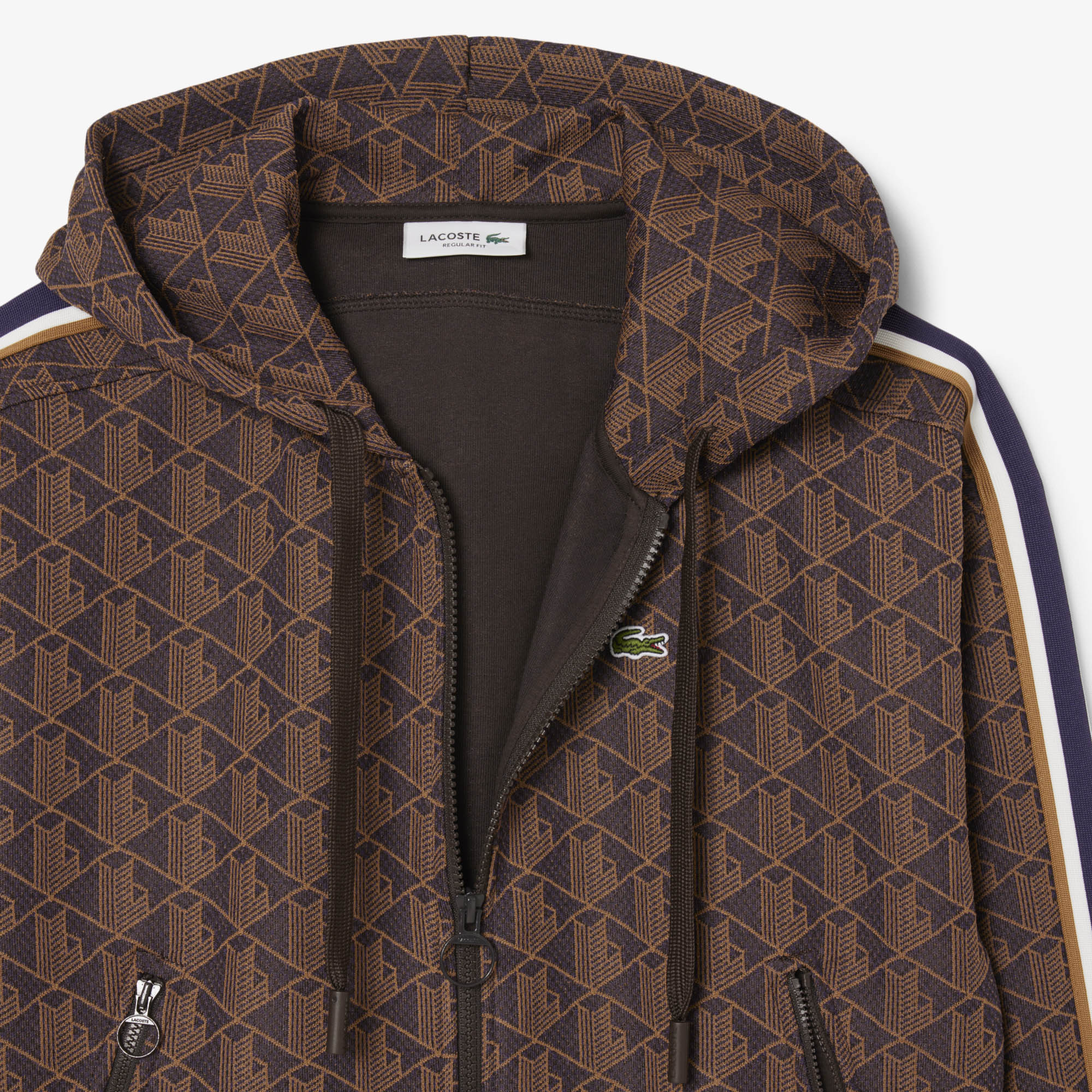Jacquard Monogram Hoodie image number 4