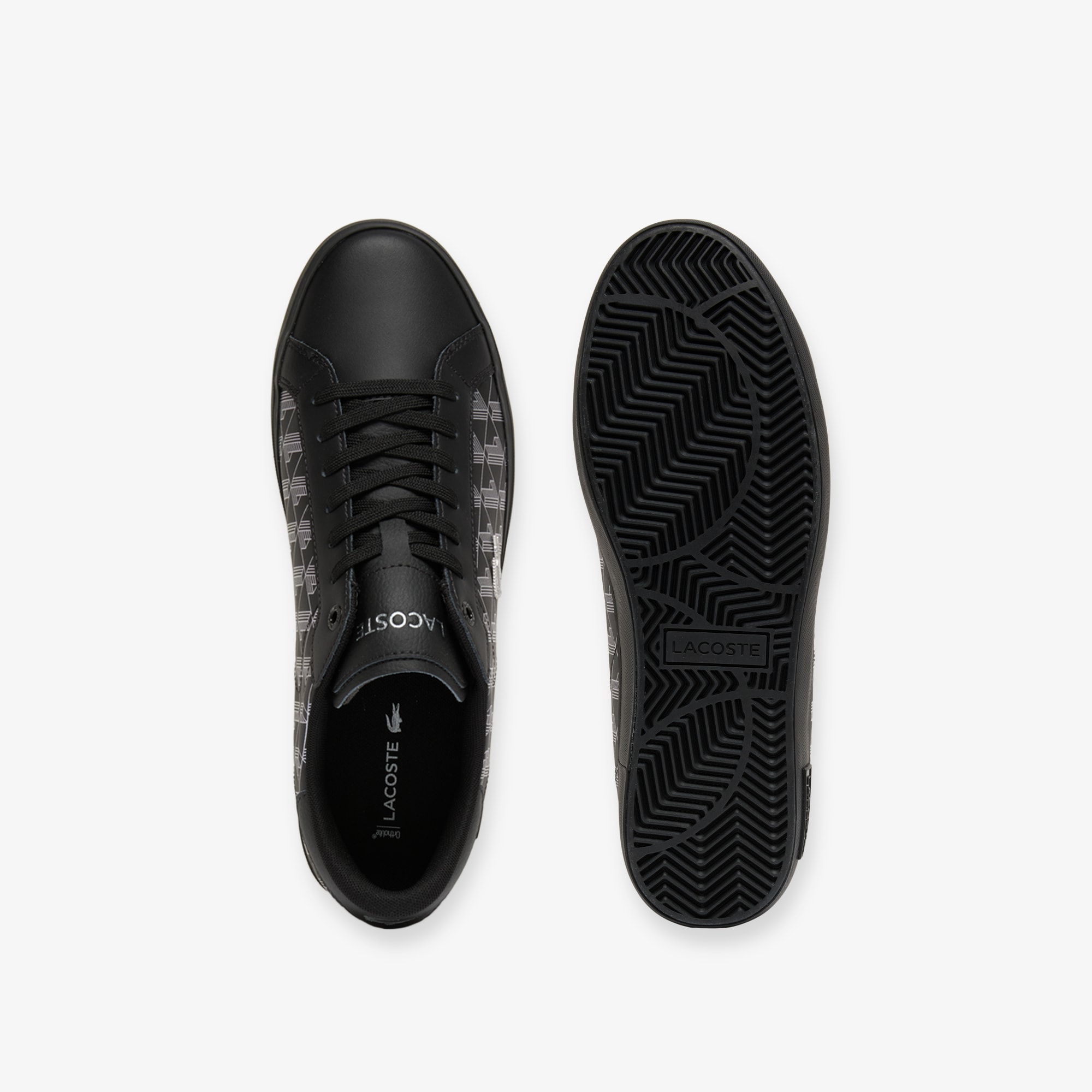 Men's Powercourt Leather Sneakers image number 3