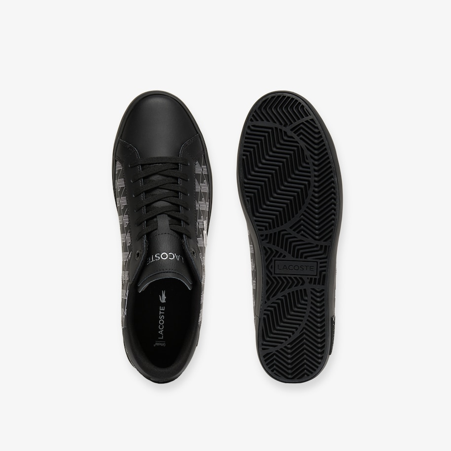 Men's Powercourt Leather Sneakers image number 3