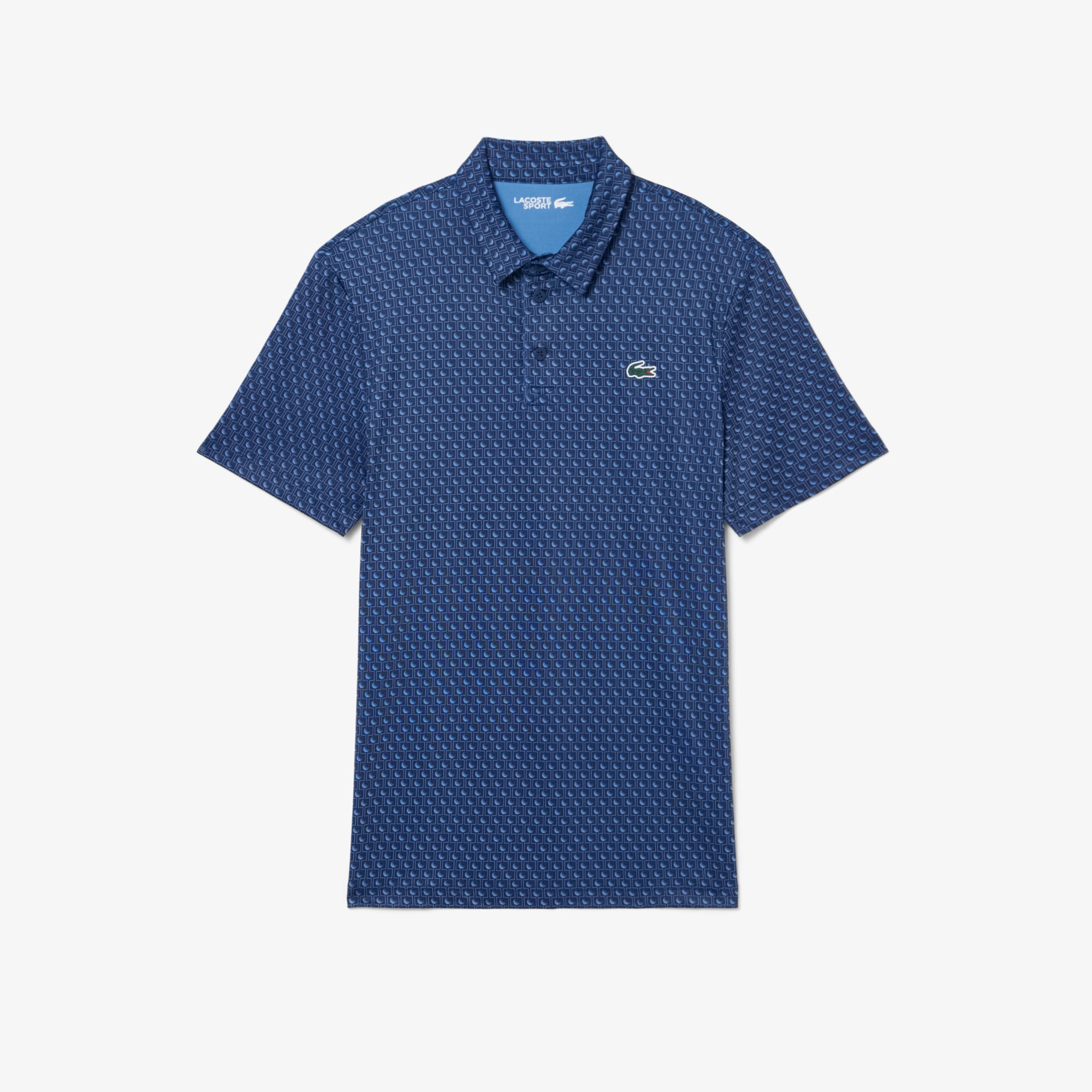 Regular Fit Printed Golf Polo Shirt image number 3