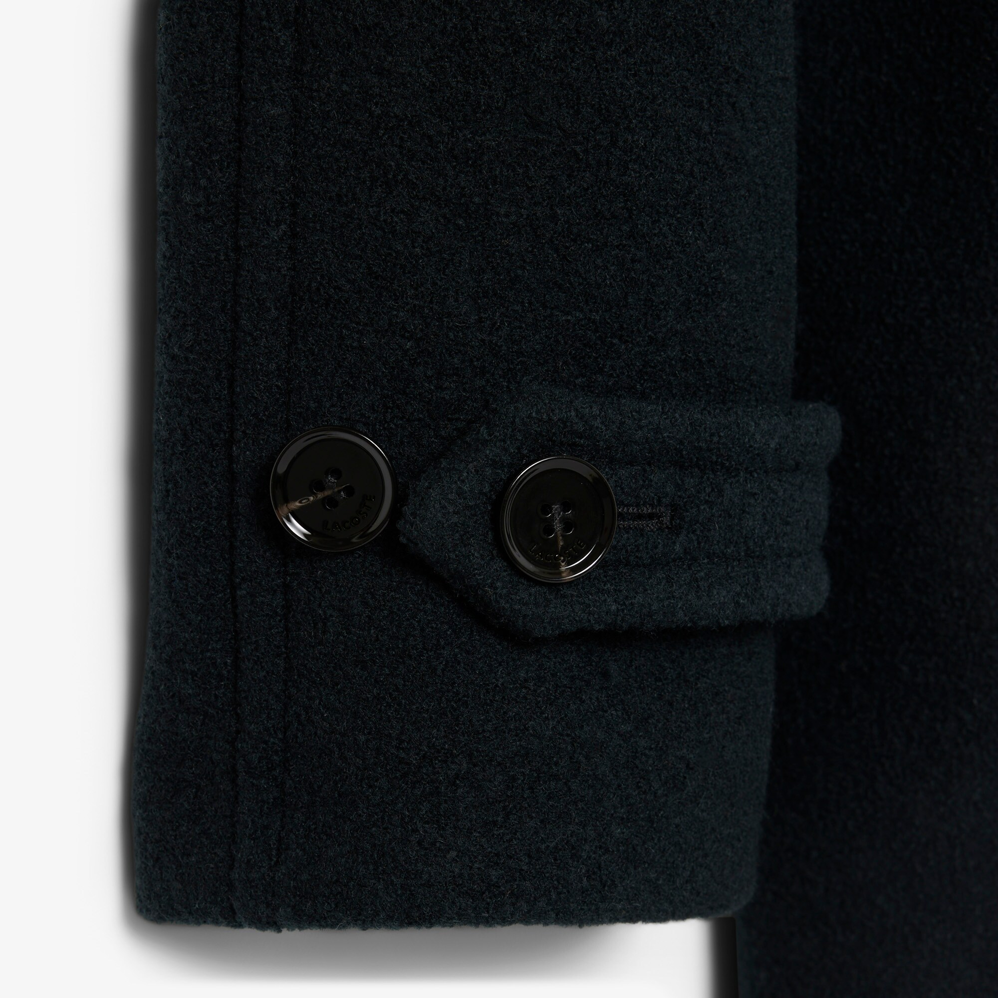 Runway Boiled Wool Coat image number 7