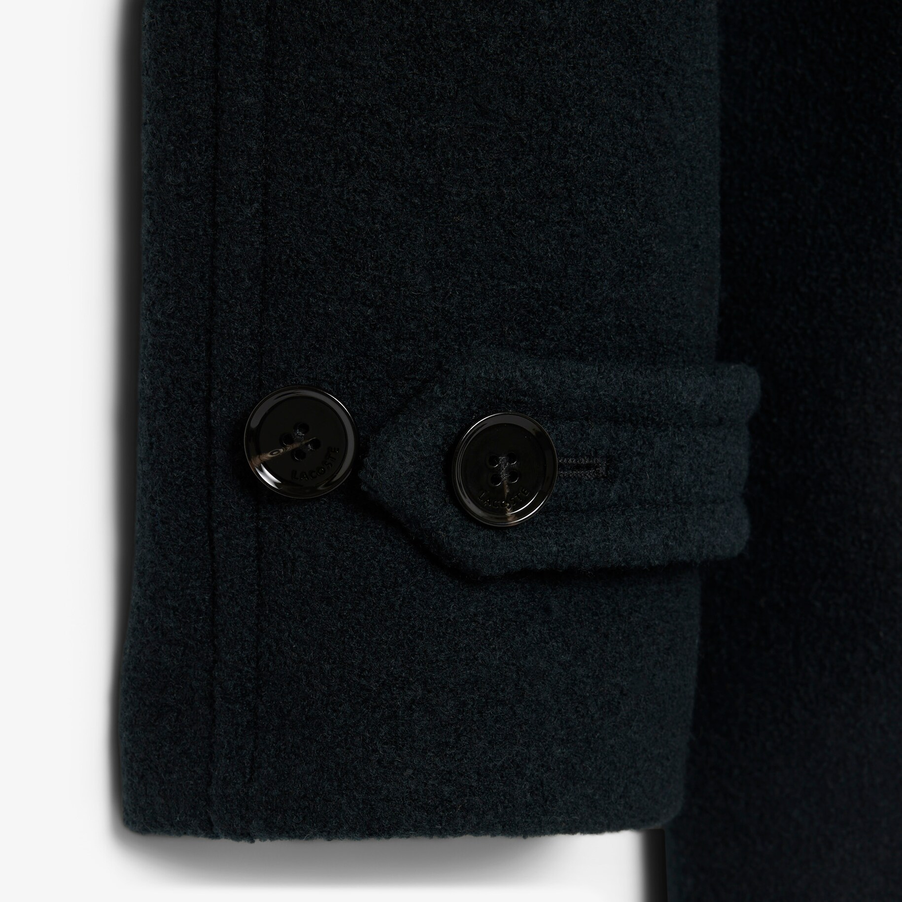 Runway Boiled Wool Coat image number 7