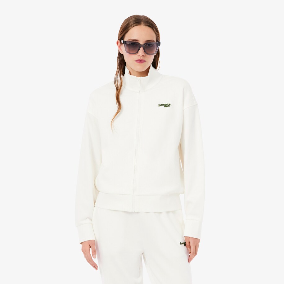 Relaxed Fit Zipped Badge Sweatshirt image number 0