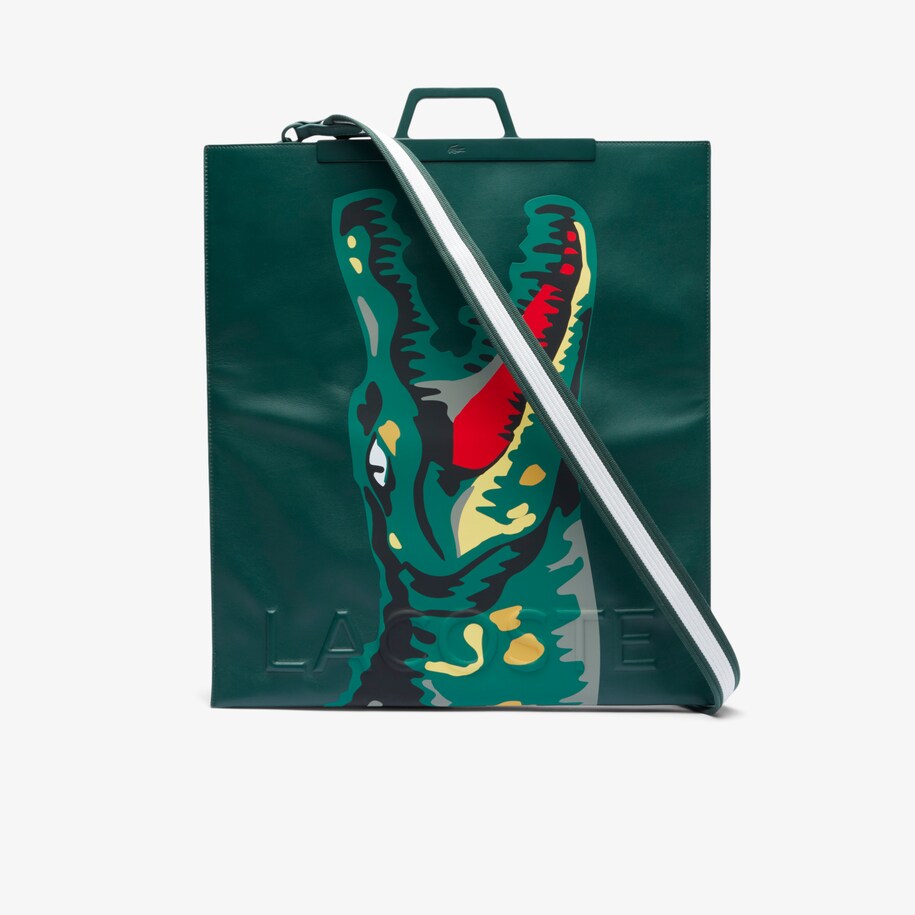 Runway Croc Print Tote image number 6