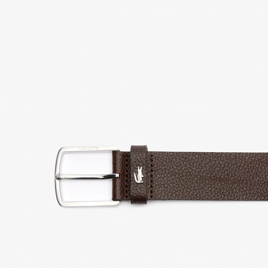 Grained Leather Belt image number 1