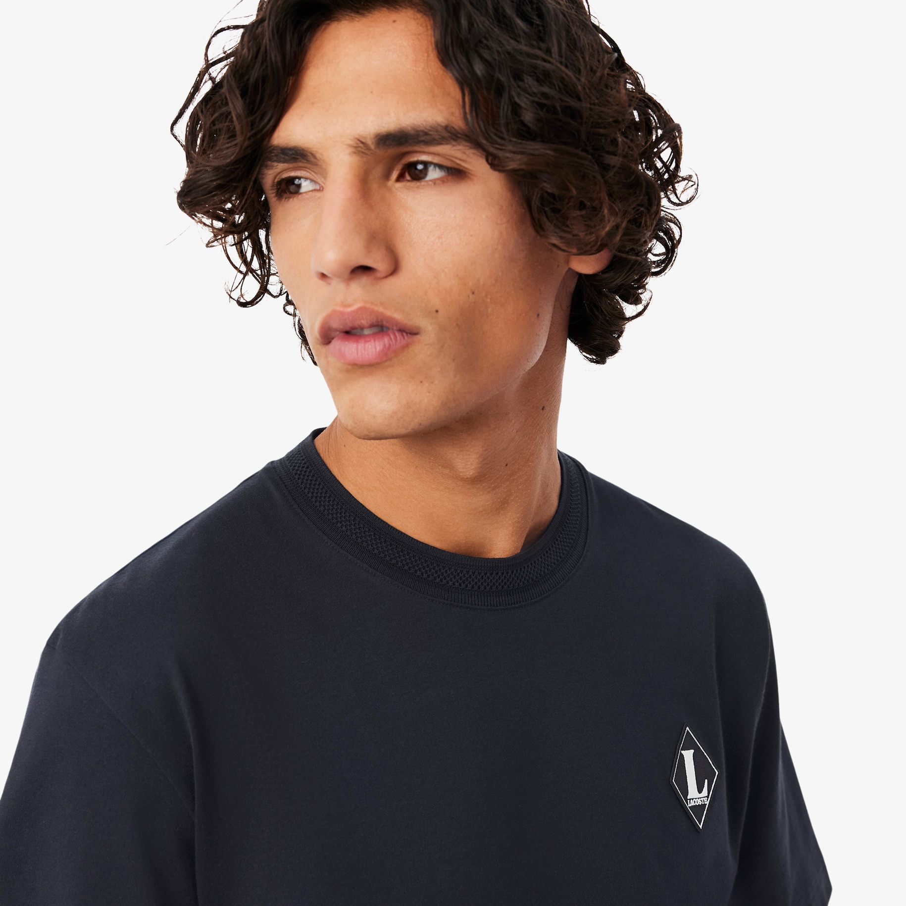 French Made Badge Accent T-shirt image number 1