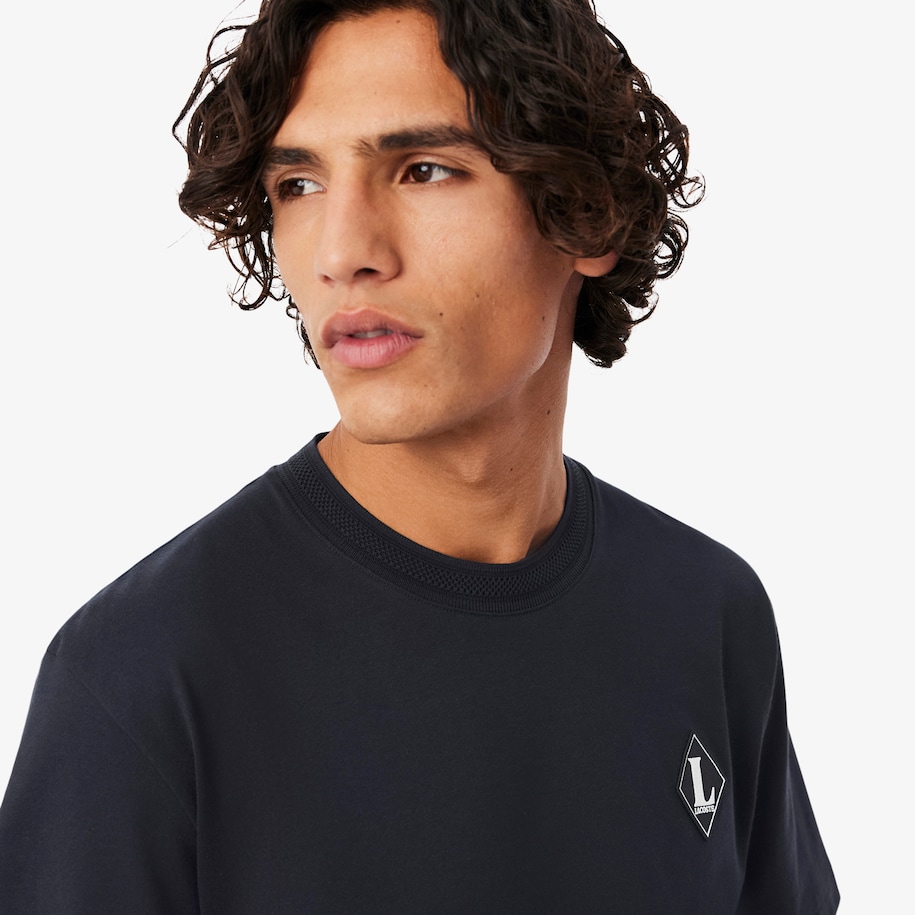 French Made Badge Accent T-shirt image number 1