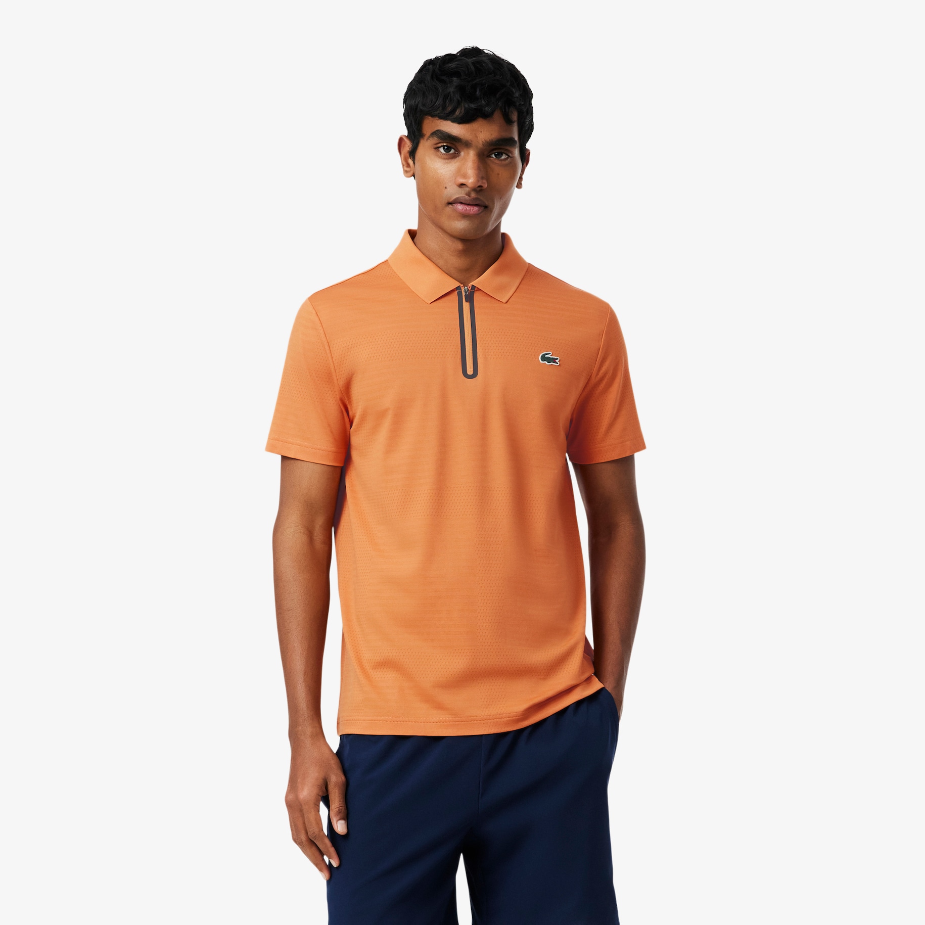 Ultra Dry Stretch Jacquard Tennis Polo Shirt image number 0