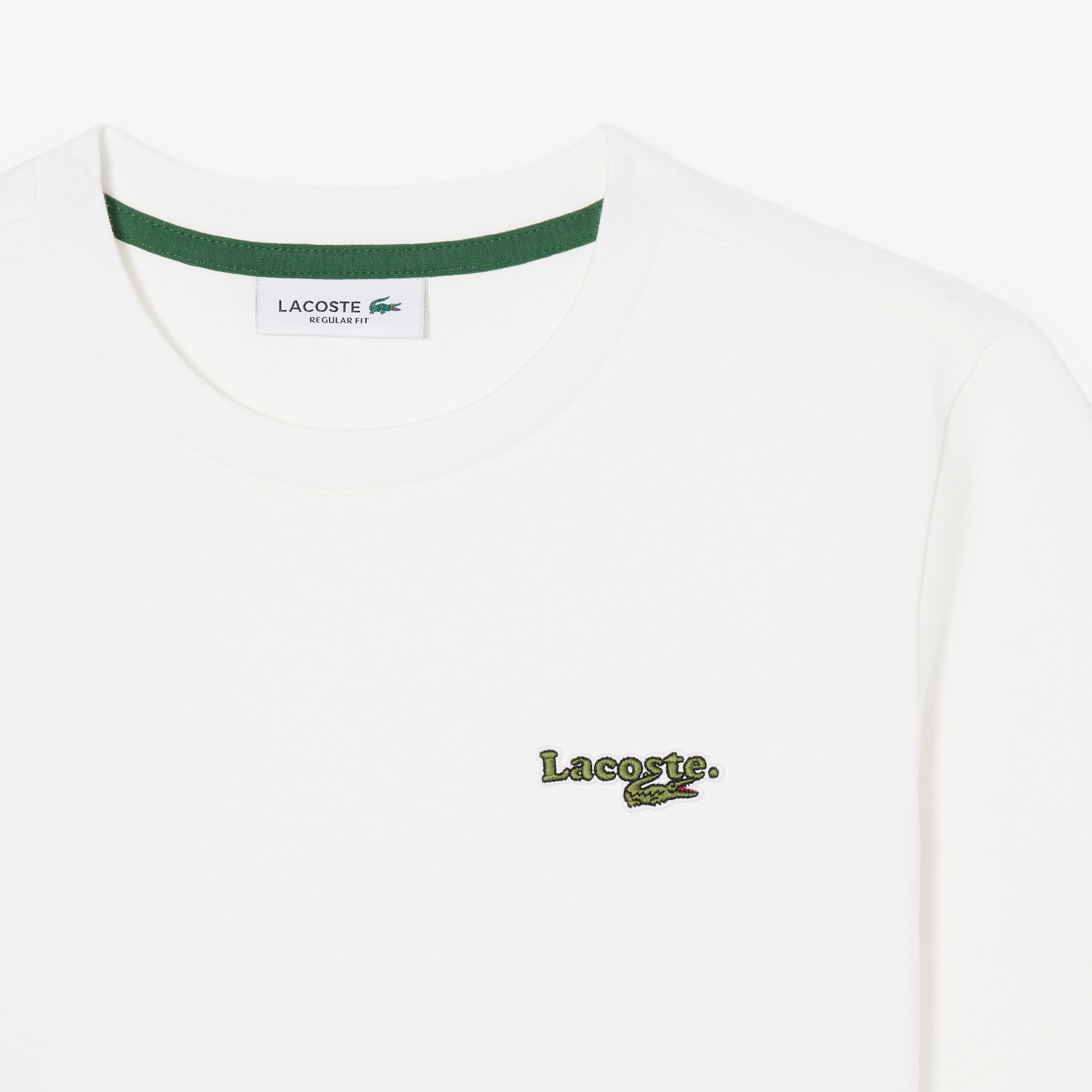 Cotton Badge T-shirt image number 4