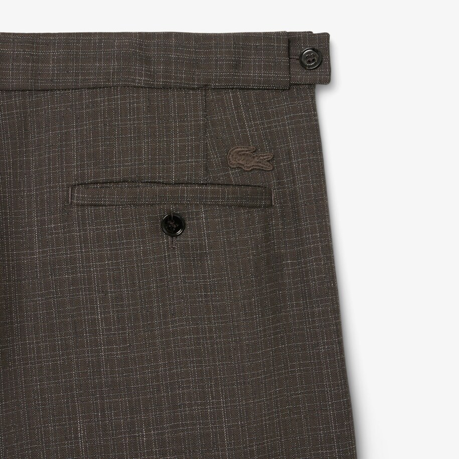 Runway Straight Fit Tailored Wool Pants image number 7