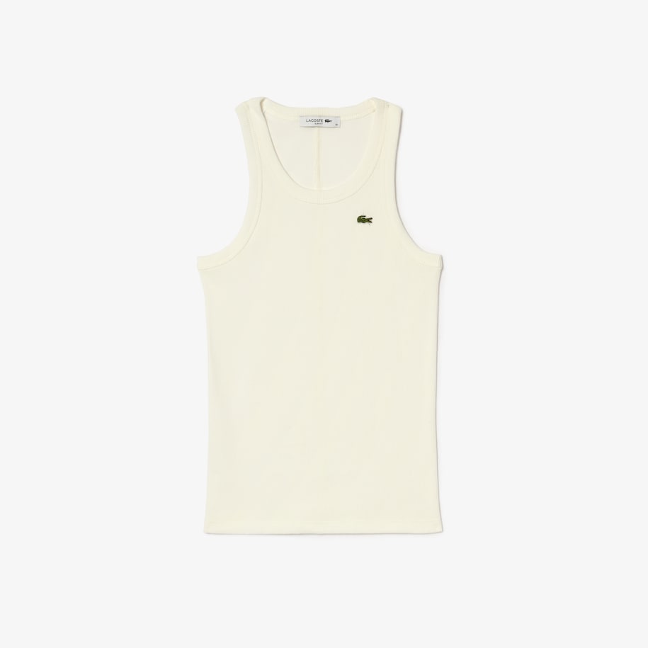 Slim Fit Cotton Tank Top image number 3