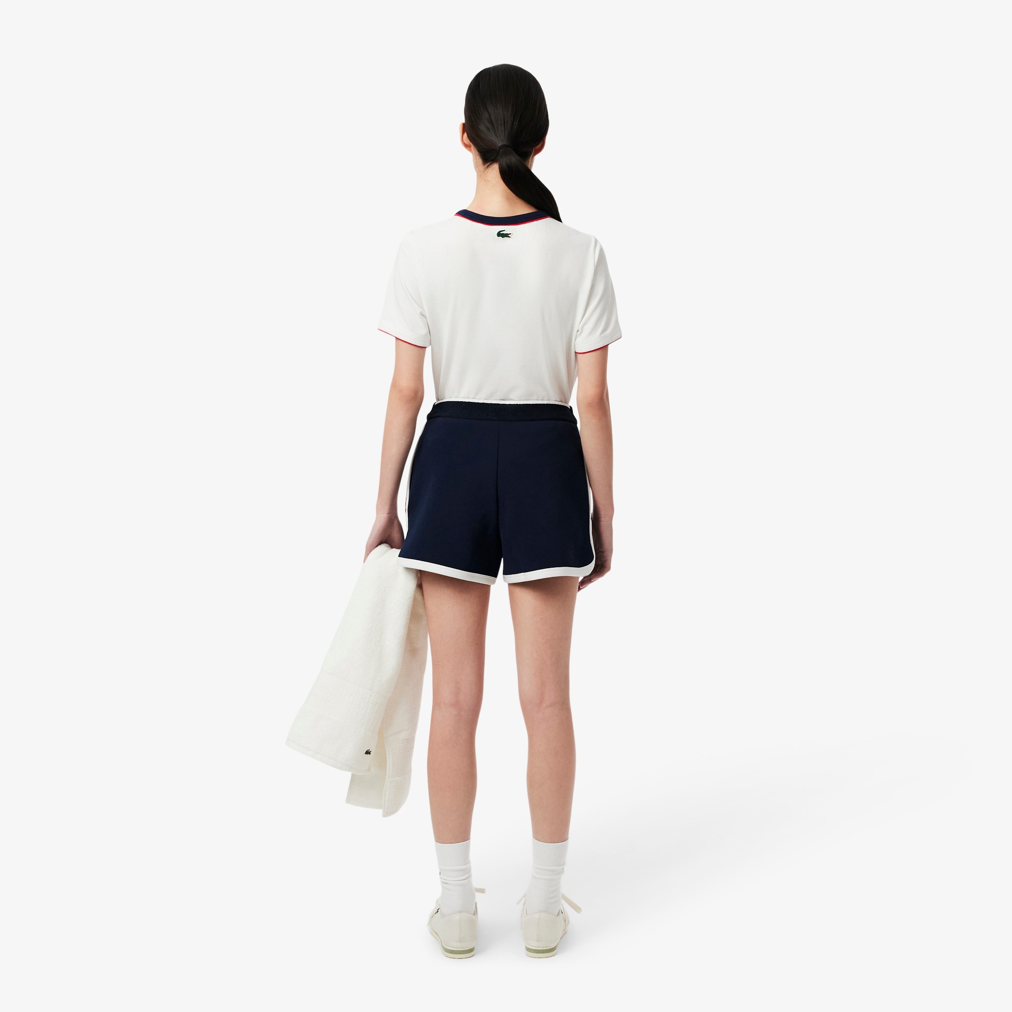 Tennis Heritage Stretch Piqu&eacute; Shorts image number 2