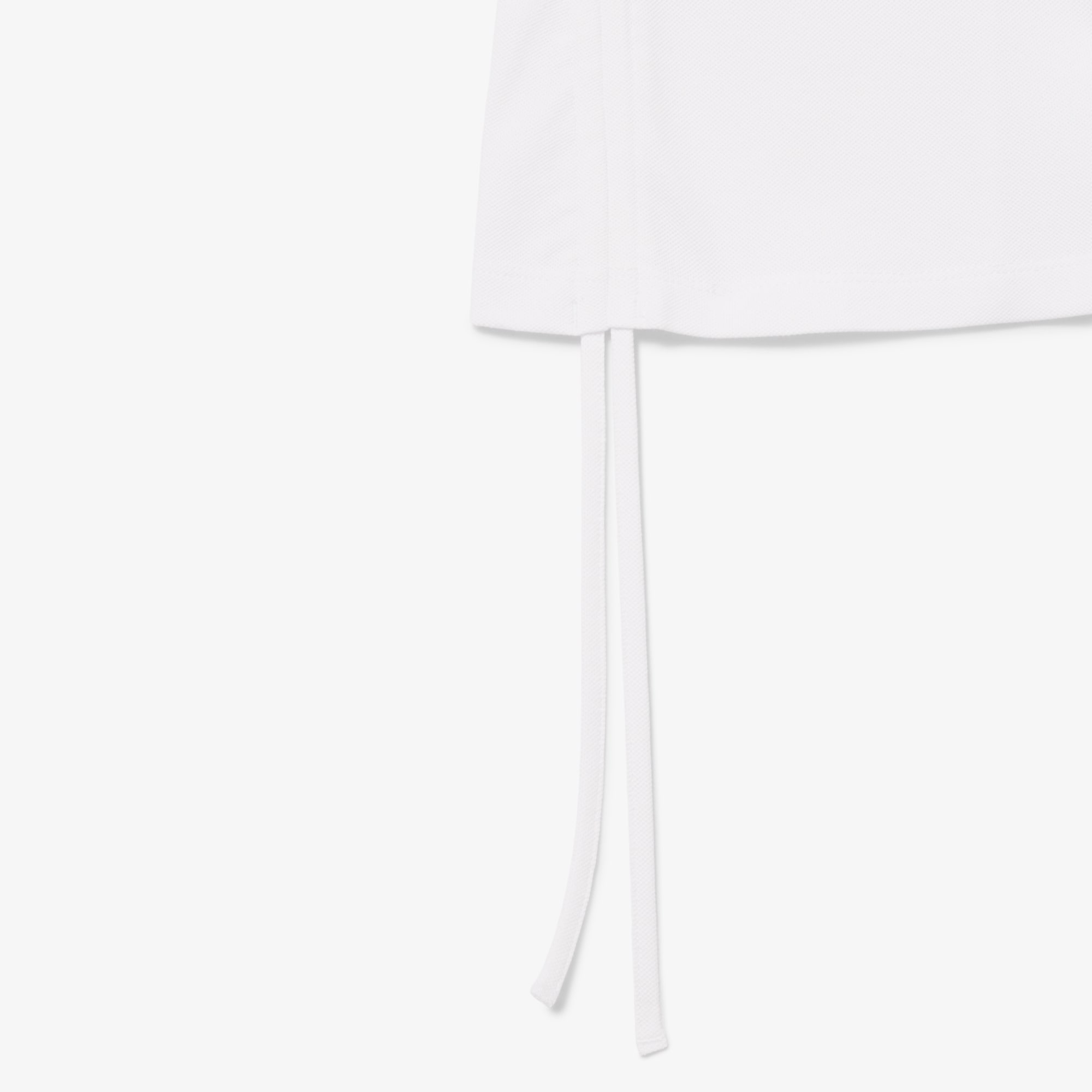 Slim Fit Adjustable Piqué Polo Shirt image number 5