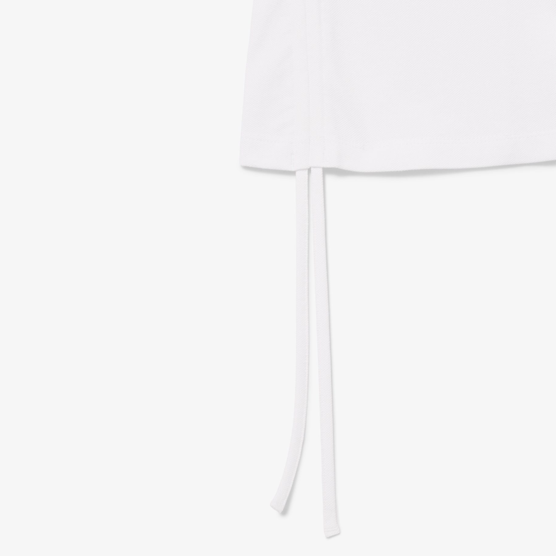Slim Fit Adjustable Piqué Polo Shirt image number 5