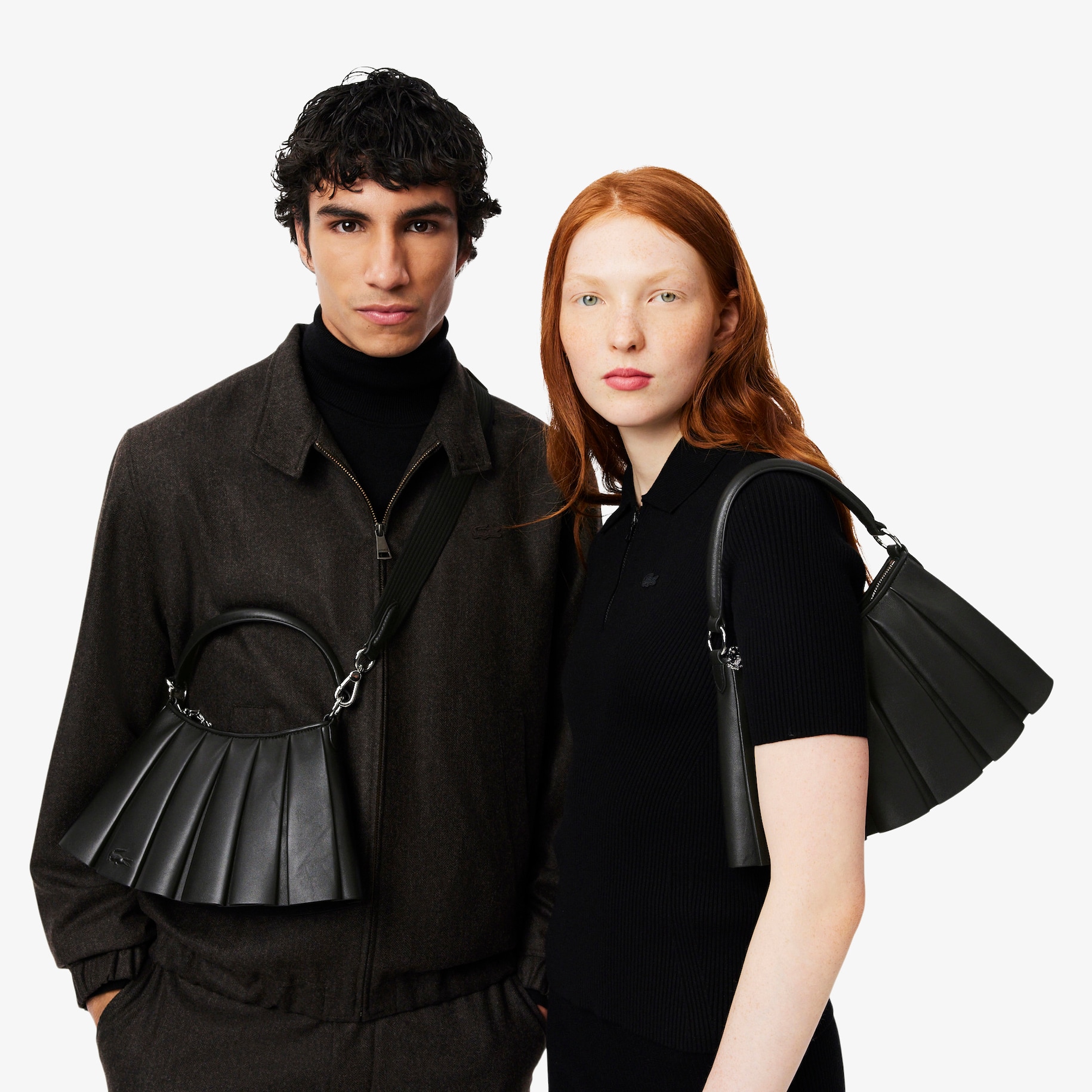 Small Lenglen Leather Hobo Bag image number 6
