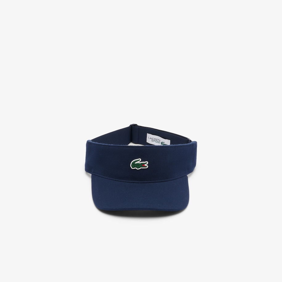 Unisex Lacoste SPORT Piqu&eacute; And Fleece Tennis Visor image number 2