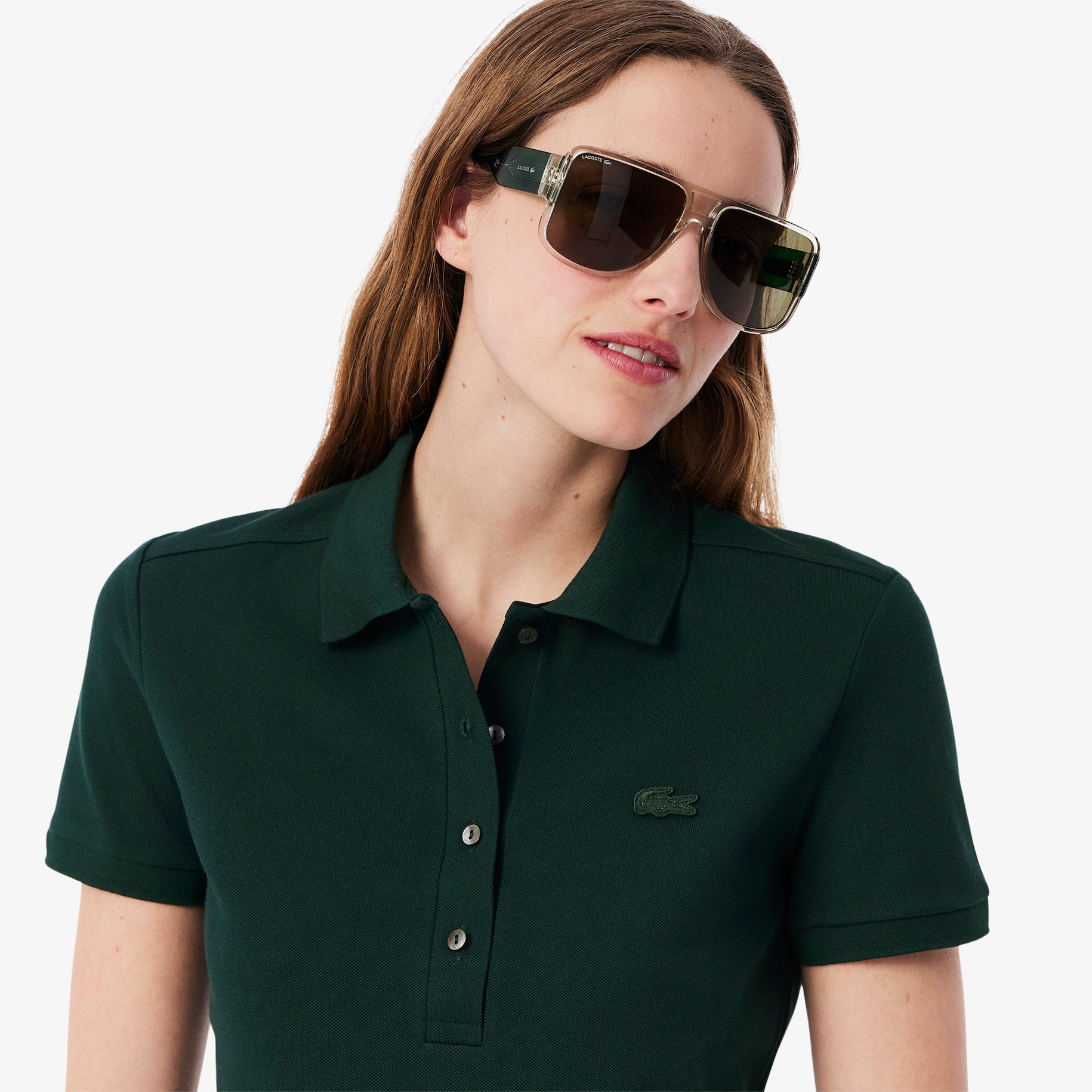 L.12.D Slim Fit Stretch Petit Piqu&eacute; Polo Shirt image number 1