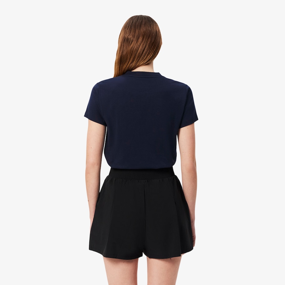 Women's Lacoste SPORT Organic Cotton Jersey T-Shirt image number 2