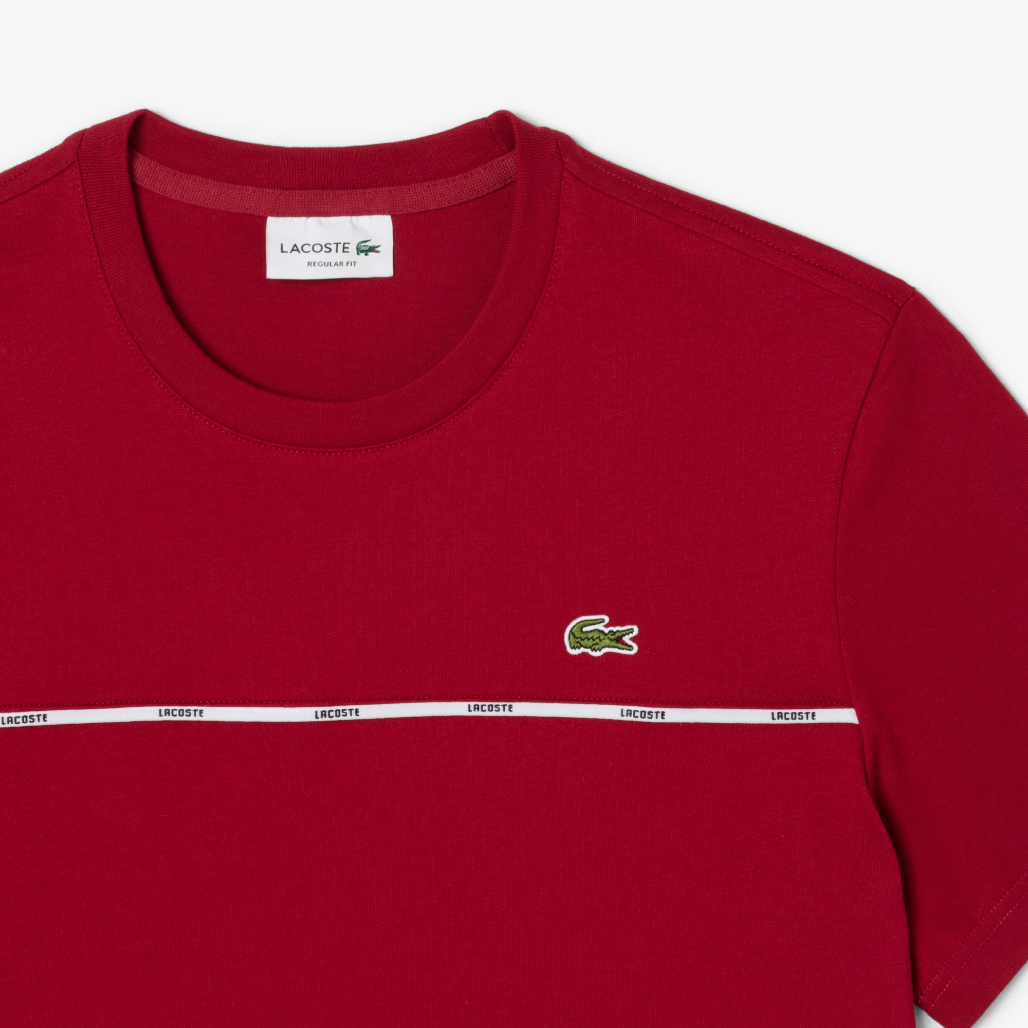Regular Fit Lacoste Trim T-Shirt image number 4