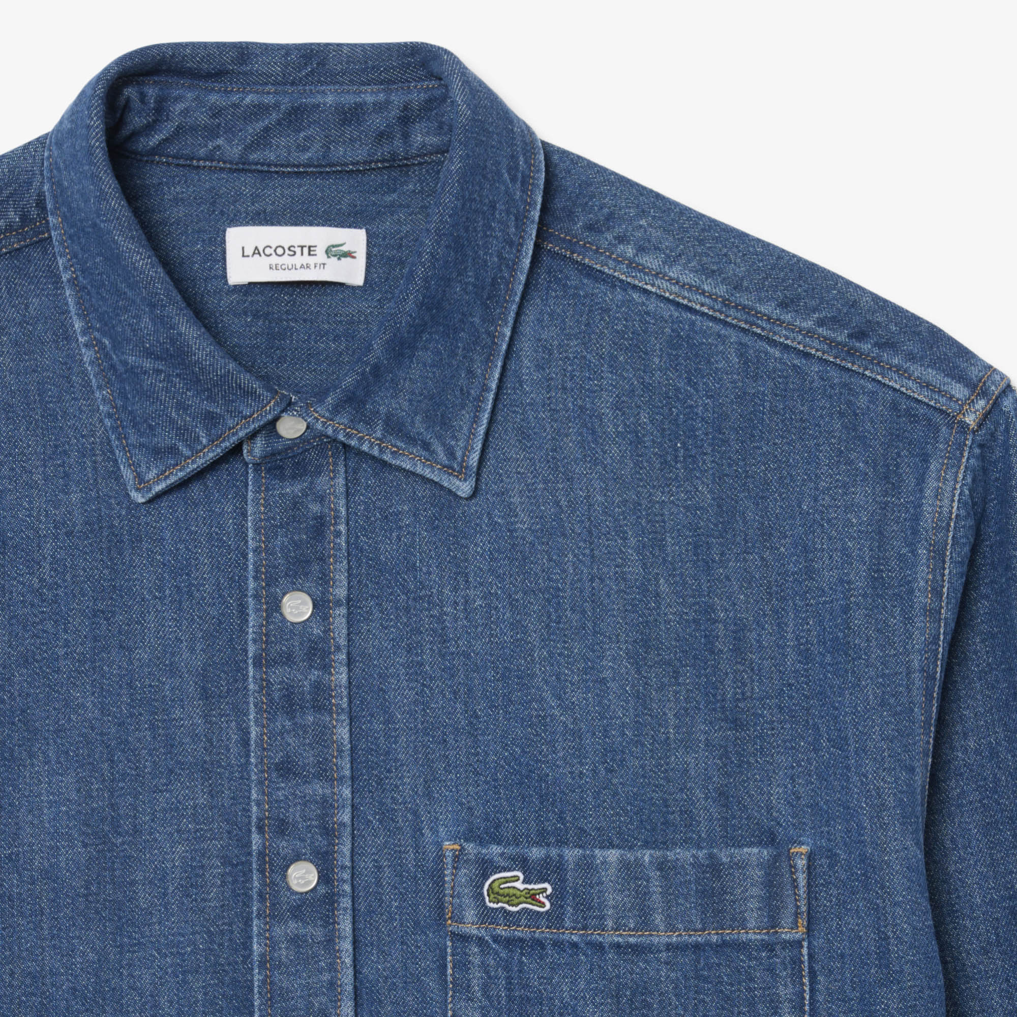 Regular Fit Denim Shirt image number 4