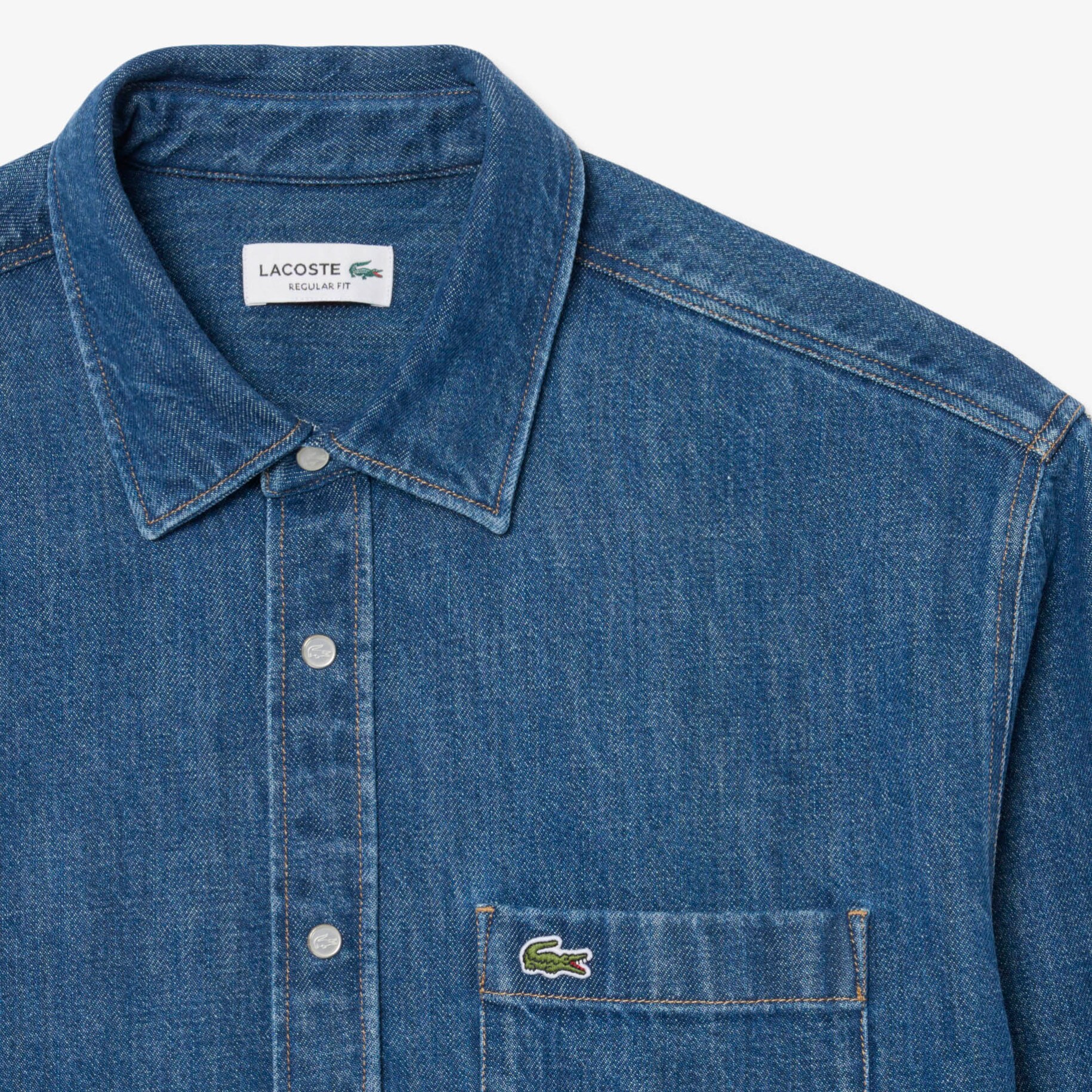 Regular Fit Denim Shirt image number 4
