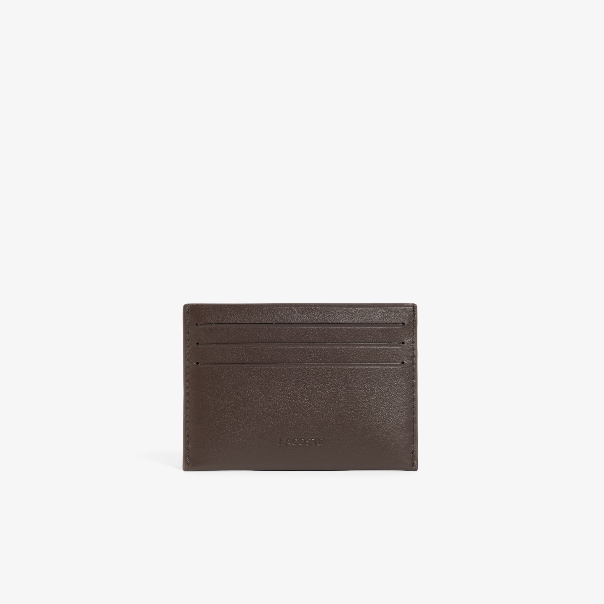 Unisex Fitzgerald credit card holder in leather image number 1