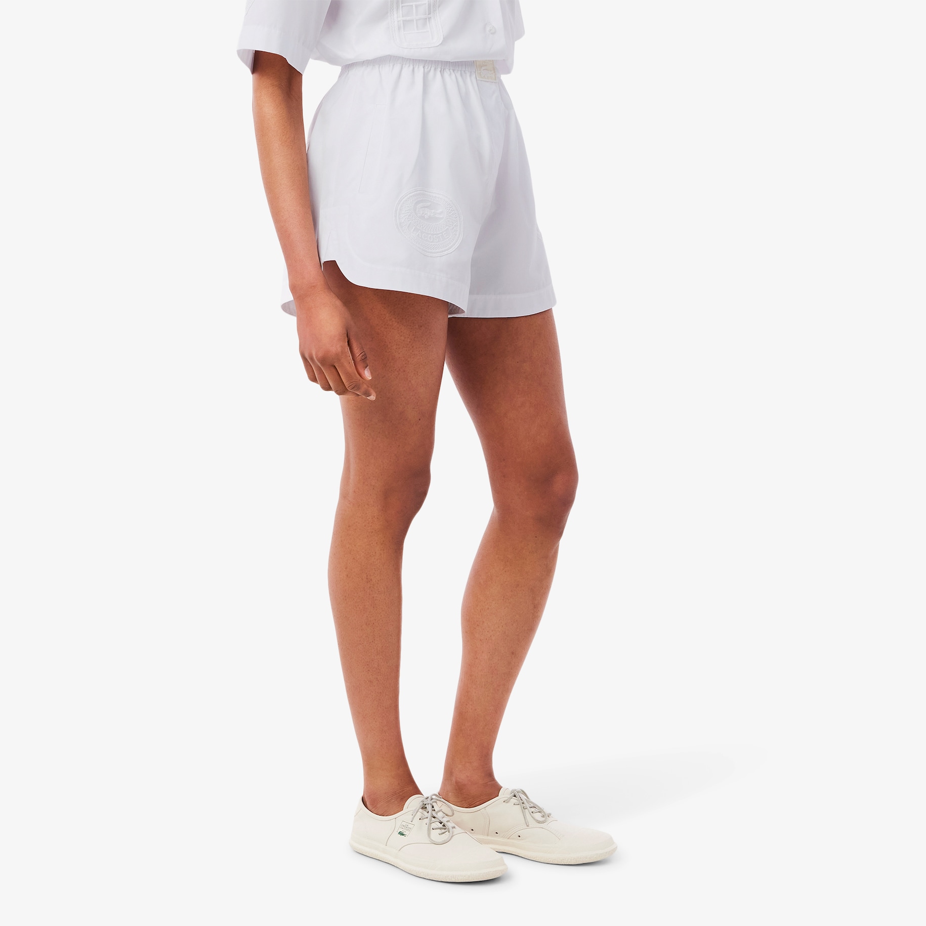 Runway Lace Badge Shorts image number 1