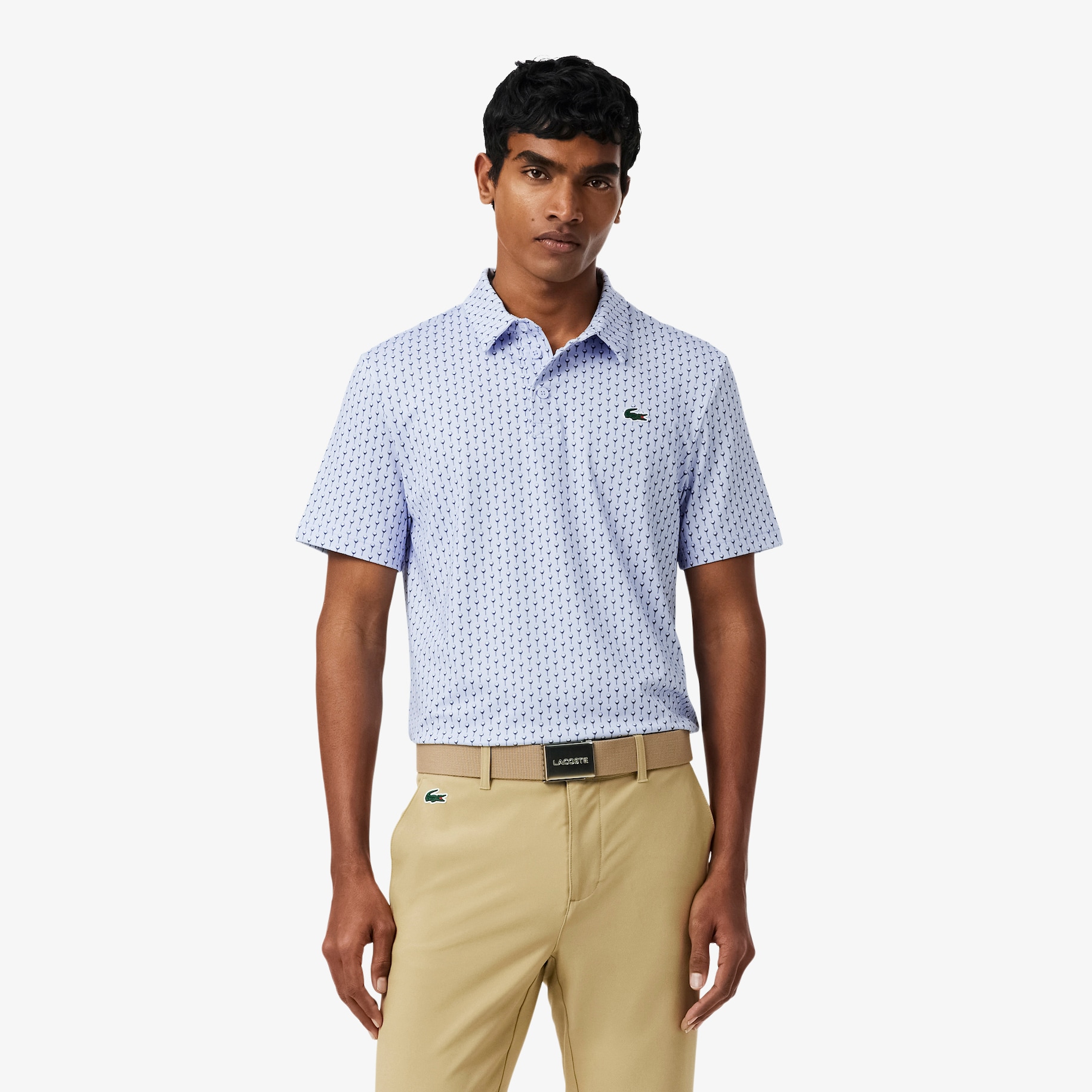 Regular Fit Printed Golf Polo Shirt image number 0