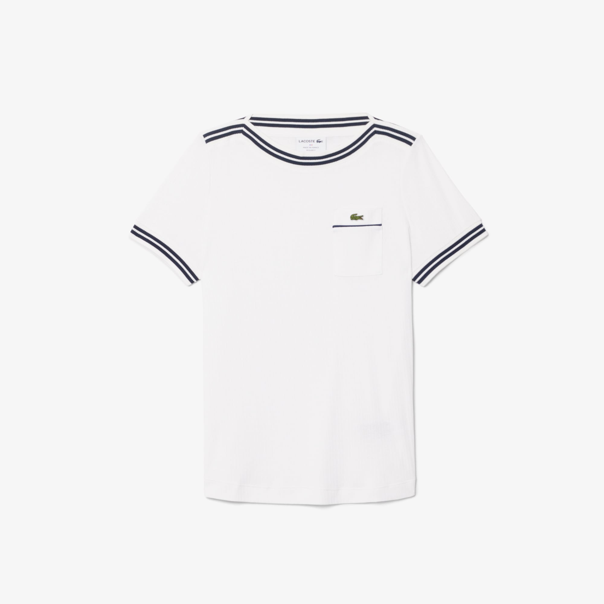 French Made Boat Neck T-shirt image number 3