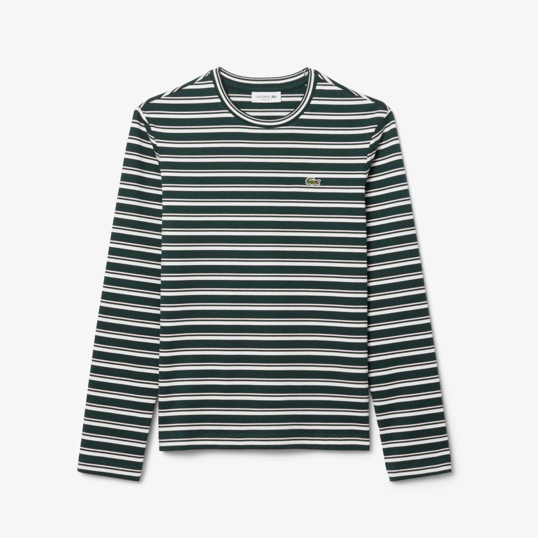 Long Sleeved Striped Jersey T-shirt image number 3