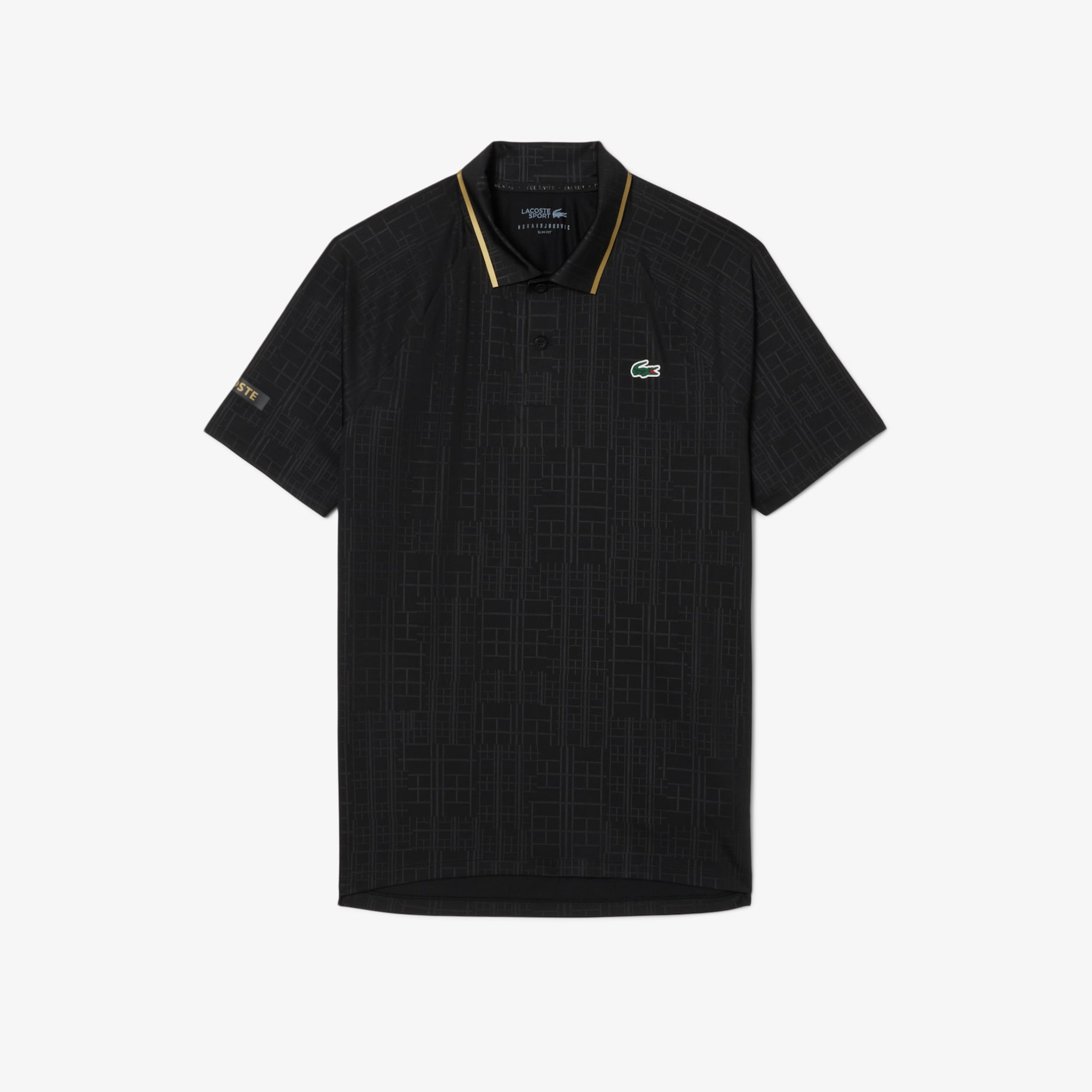 Lacoste Tennis x Novak Djokovic On Court Polo Shirt image number 3