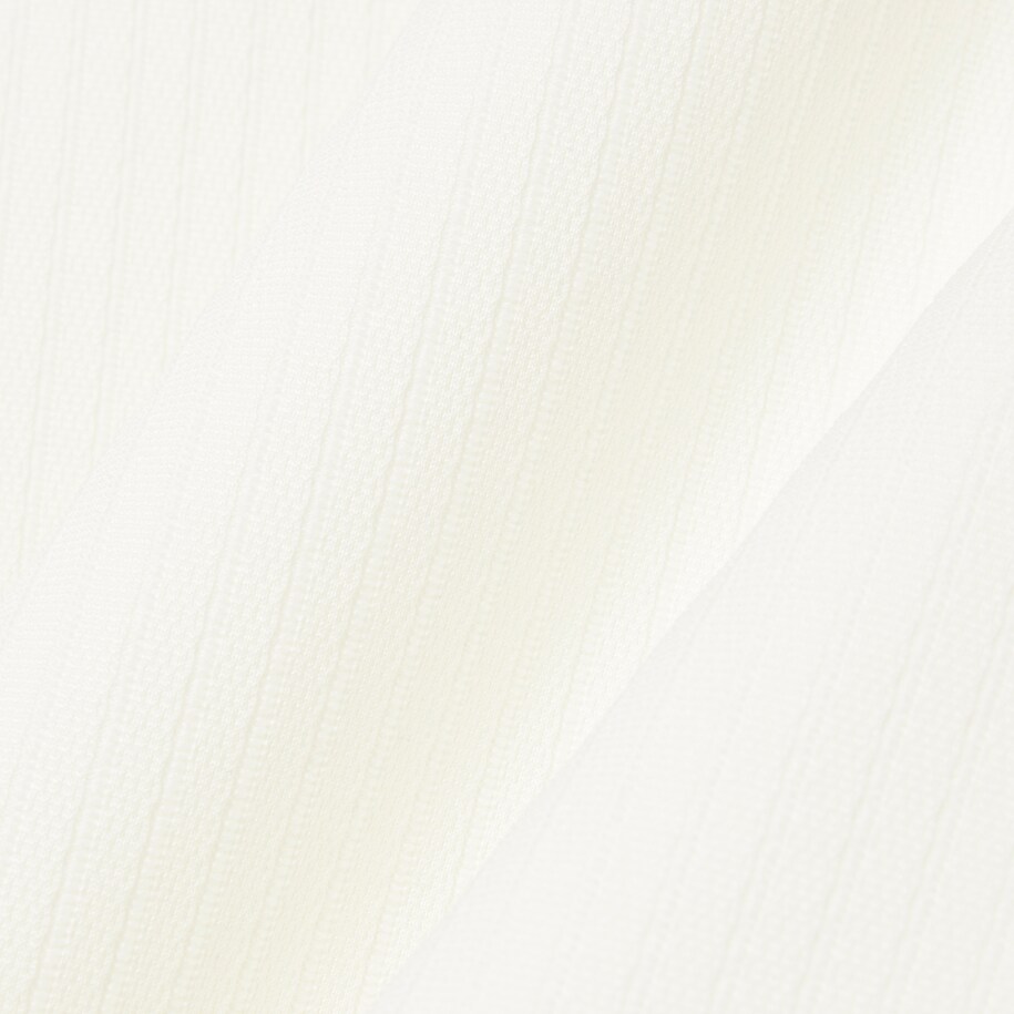 French Made Badge Accent Ribbed Dress image number 6