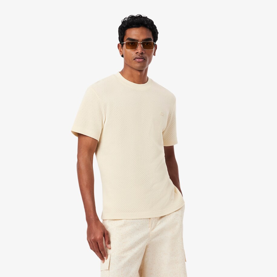 Lacy Cotton T-shirt image number 0